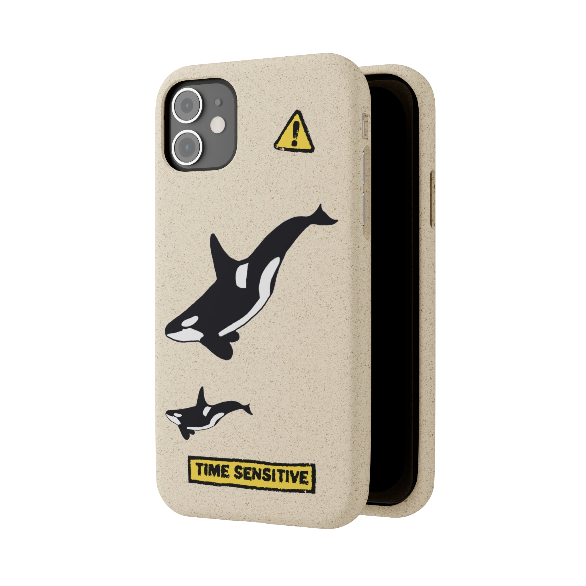 Orca Whale phone case Time Sensitive Animals Repurposed